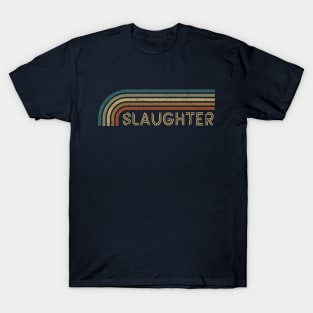 Slaughter Retro Stripes T-Shirt